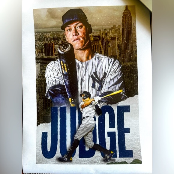 New York Yankees Aaron James Judge Poster - Picture 1 of 6